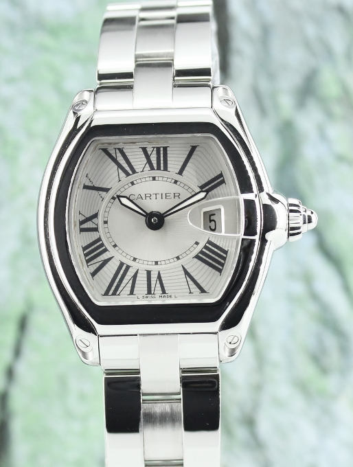 (image for) CARTIER LADY SIZE STAINLESS STEEL ROADSTER / 2675
